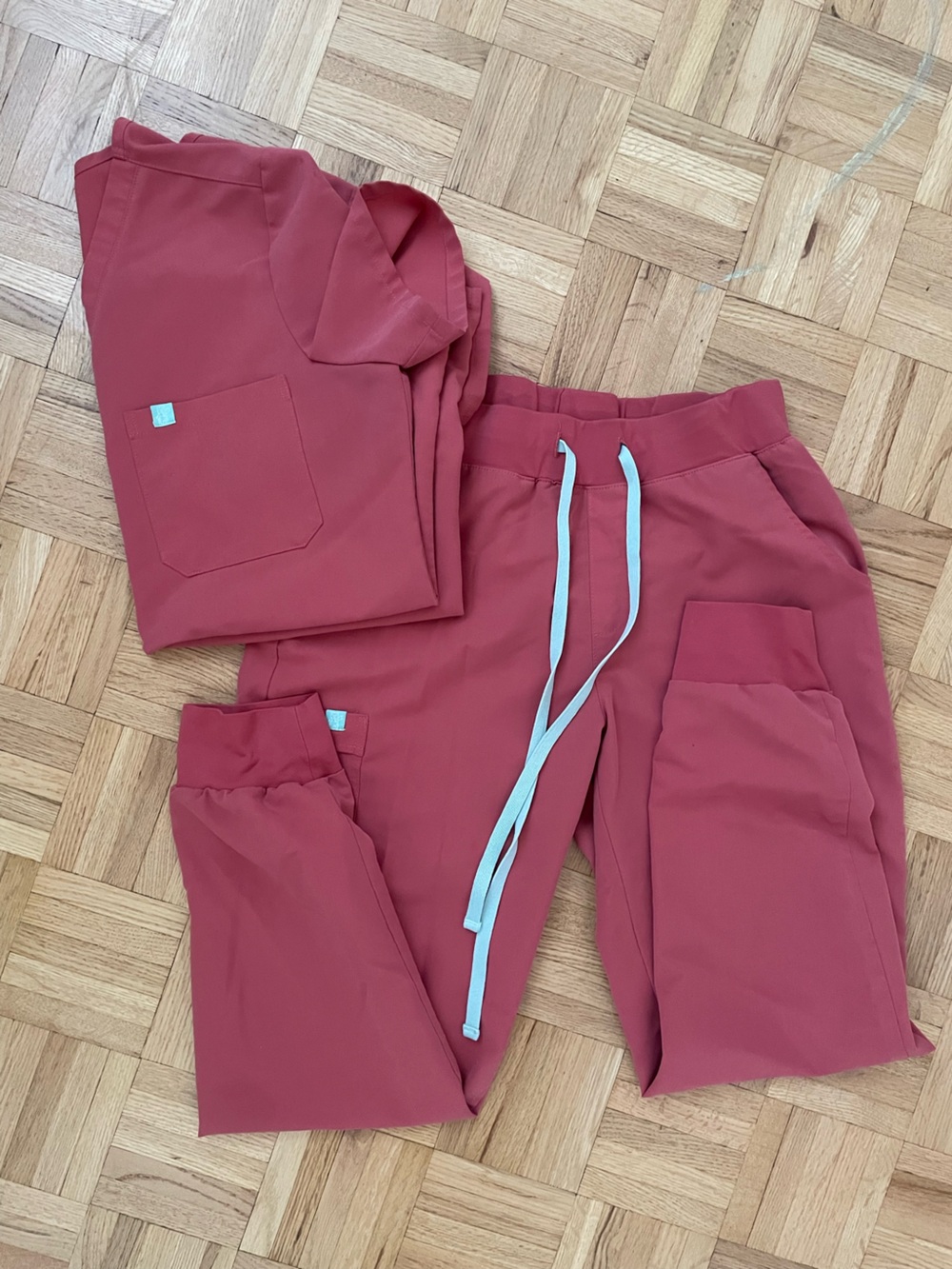 Garde-malade Scrubs in dusty pink